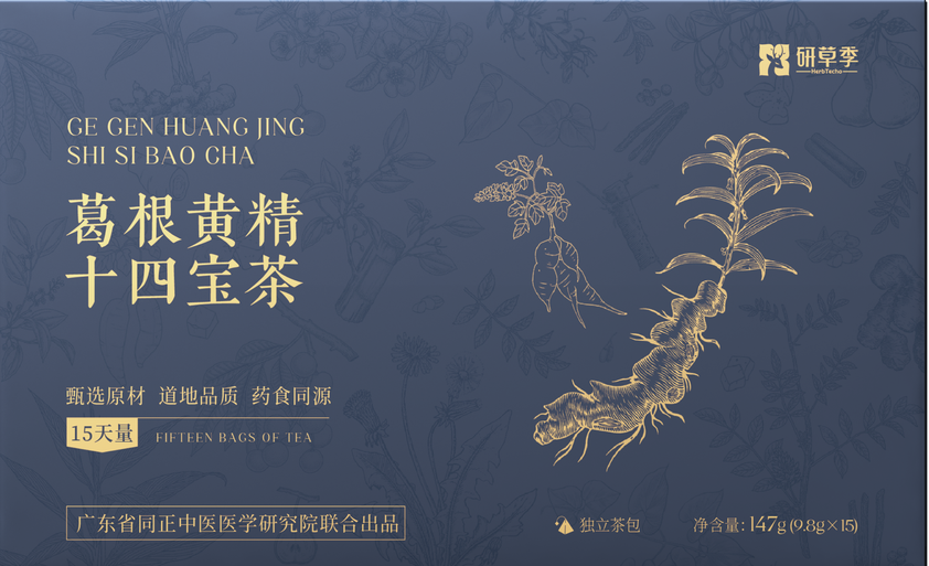 葛根黃精十四寶茶